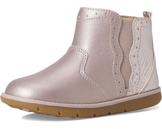 Ботильоны Stride Rite SRT Lena для малышей с кожаной стелькой и застежкой-молнией