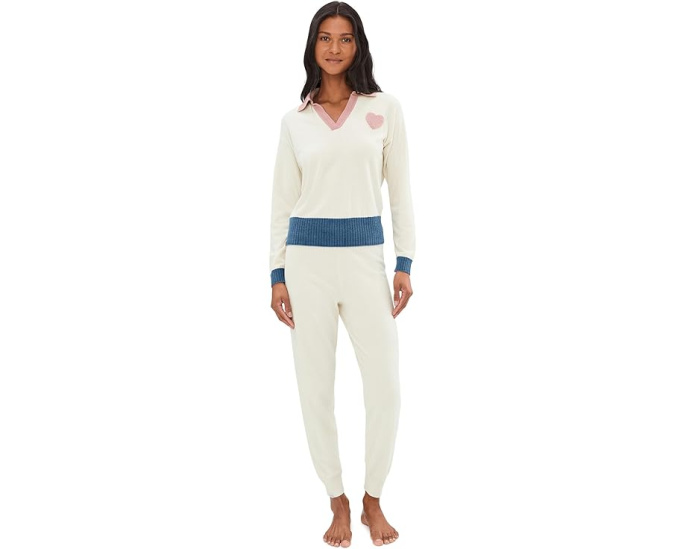 Утепленные джоггеры CozyChic Ultra Lite Color Block от Barefoot Dreams