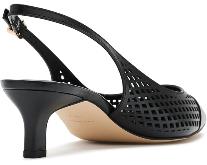 Туфли MICHAEL Michael Kors Amara Toe Cap Sling Pumps с мыском и киттеном