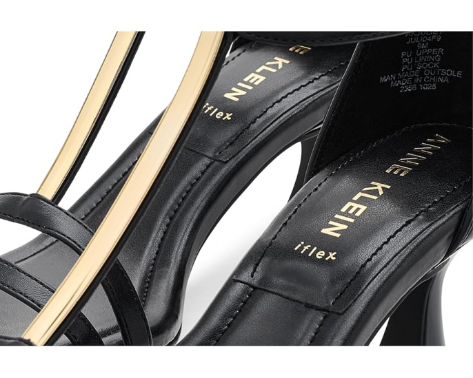 Сандалии Anne Klein Juliet на шпильке с круглым носком