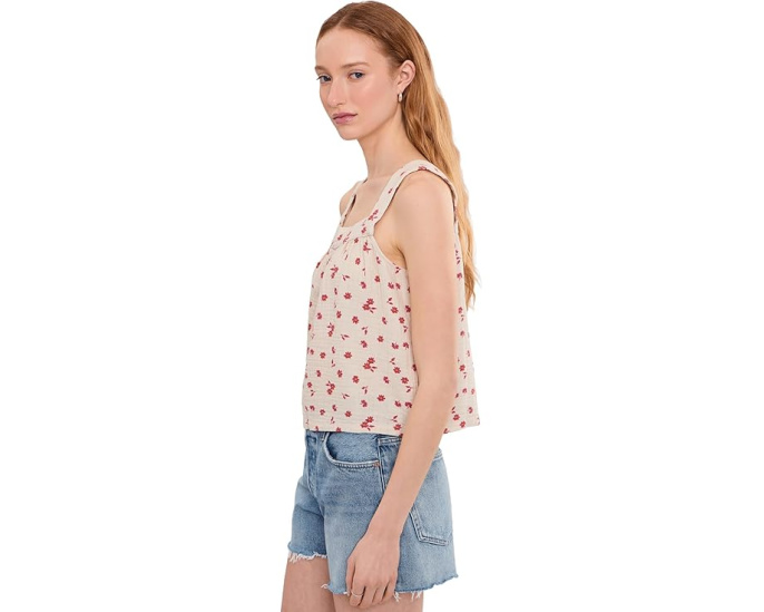Топ Tate Double Weave Tank из конопли и органического хлопка с квадратным вырезом Toad&Co