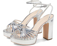 Босоножки Loeffler Randall Rivka Leather Knot Platform на танкетке