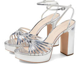 Босоножки Loeffler Randall Rivka Leather Knot Platform на танкетке