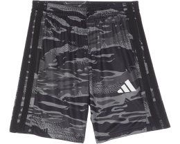 Шорты adidas Kids с тигровым камуфляжным принтом из переработанного полиэстера
