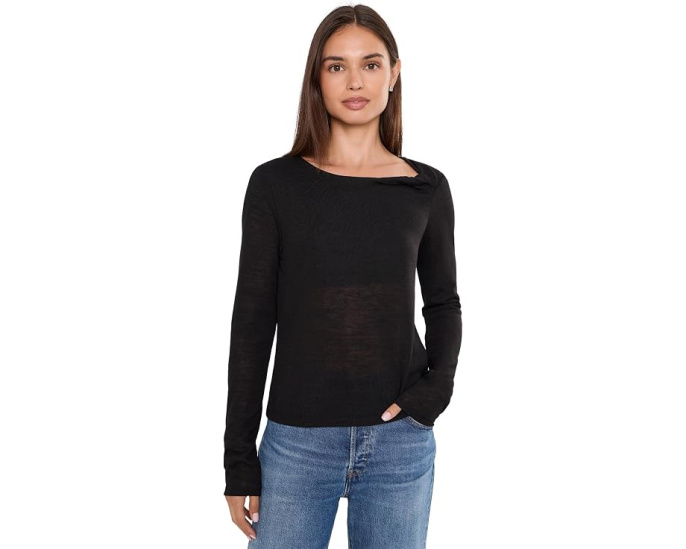 Sanctuary Suki Twist Top женский топ с драпировкой на шее