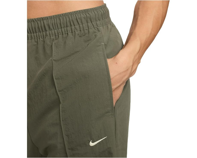 Nike Sportswear Everything Wovens штаны средней посадки с открытым низом