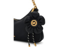 Сумка MICHAEL Michael Kors Nolita Medium Chain Pouchette с цветочным брелоком