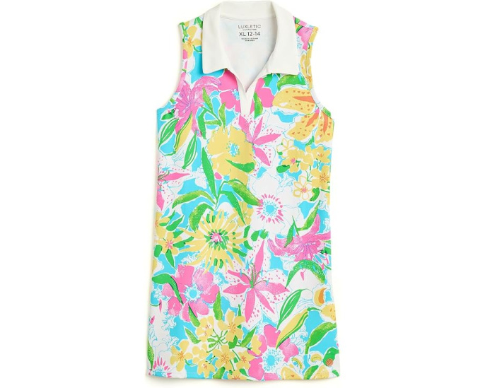 Платье Mini Cayo Costa от Lilly Pulitzer с принтом и солнцезащитой UPF 50