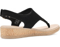 LifeStride пляжные сандалии Beachy Thong с клиновидным каблуком