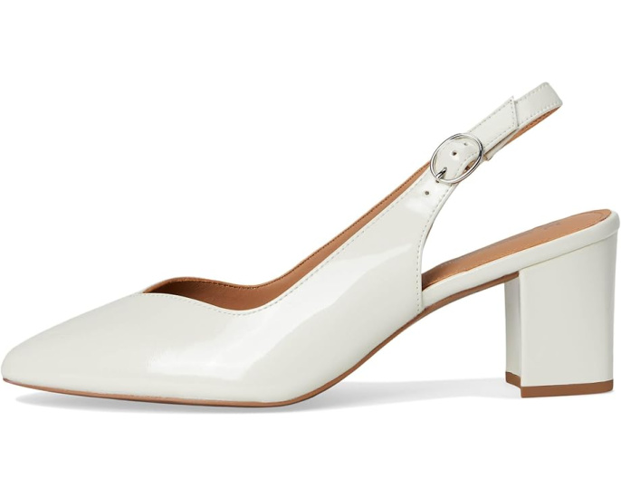 Лодочки Vicki Slingback Pump с зауженным носком и ремешком на щиколотке Johnston & Murphy