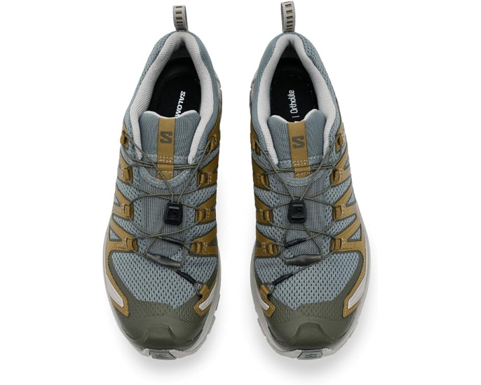 Кроссовки Salomon XA Pro 3D V9 с системой быстрой шнуровки Quicklace для стабильности