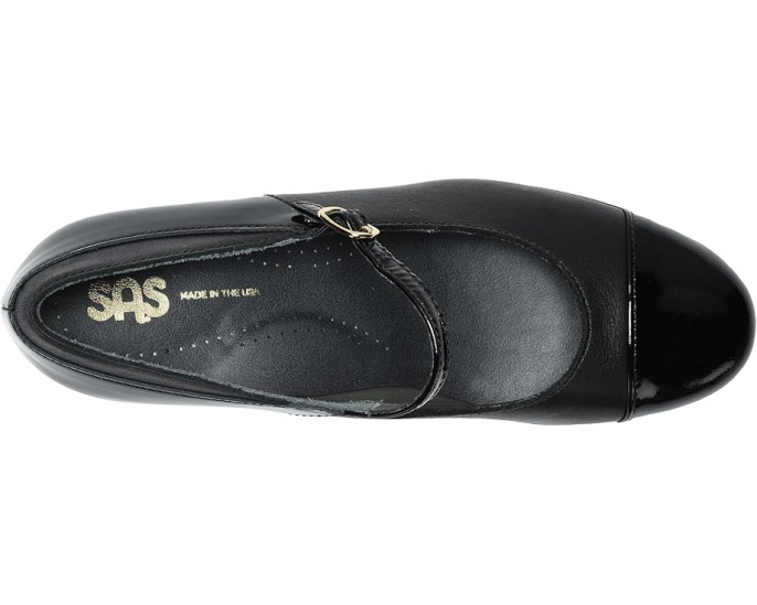 Туфли SAS Isabel Mary Jane Comfort Heel с ремешком и принтом рептилии