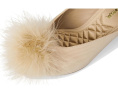 Туфли Witney с меховым помпоном и квадратным носком Sam Edelman