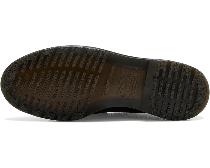 Лоферы Dr. Martens Mayfare из глянцевой кожи с ремешком