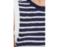 Топ майка Harbor Pebble Cotton Stripe от Tommy Bahama в полоску Синий
