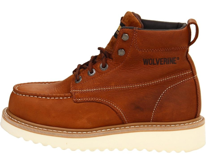 Wolverine Ботинки Moc Toe Steel Toe на танкетке