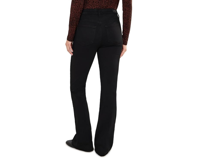 Джинсы Paige 32" High-Rise Laurel Canyon в стирке Black Shadow