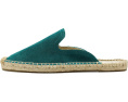 Эспадрильи мюли Suede Smoking из замши с джутовой подошвой Soludos