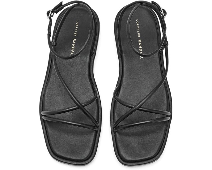 Плоские сандалии Loeffler Randall Noor с ремешком на щиколотке