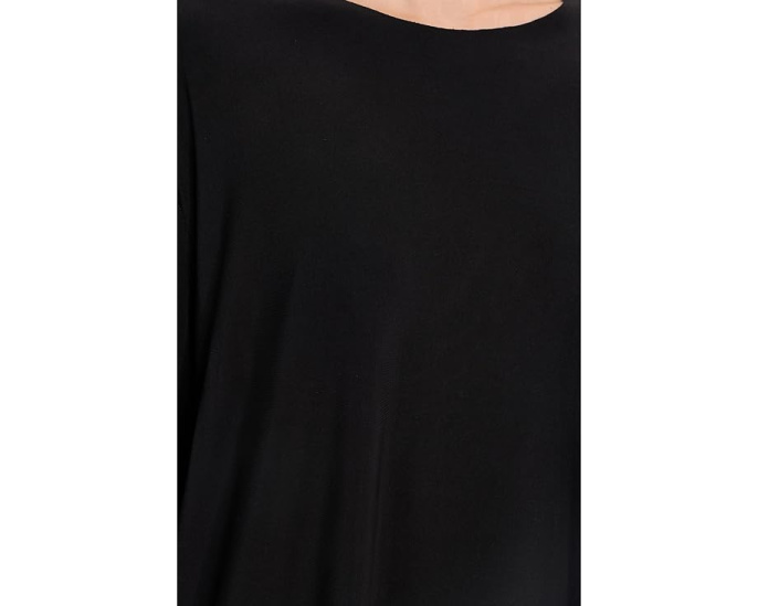 Norma Kamali Oversized Long Sleeve Top свободная длинная футболка с большими рукавами