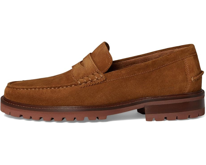 Johnston & Murphy Collier Penny из мягкой замши со стелькой TRUFOAM