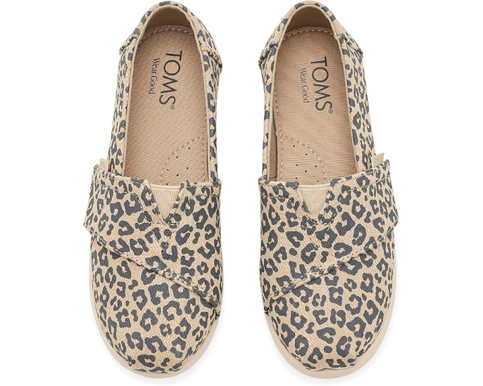 Альпаргаты TOMS Classic с липучкой для детей
