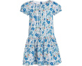 Janie and Jack Платье Bold Floral с короткими рукавами и рюшами