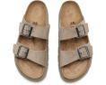 Сандалии Arizona Chunky из замши Birkenstock