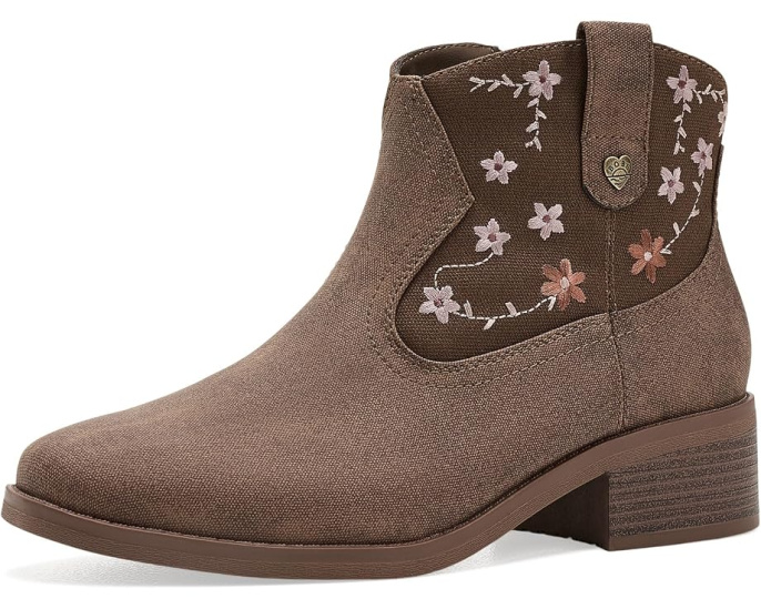 BOBS from SKECHERS Wanderluxe Blooming Walk ботинки с вышивкой