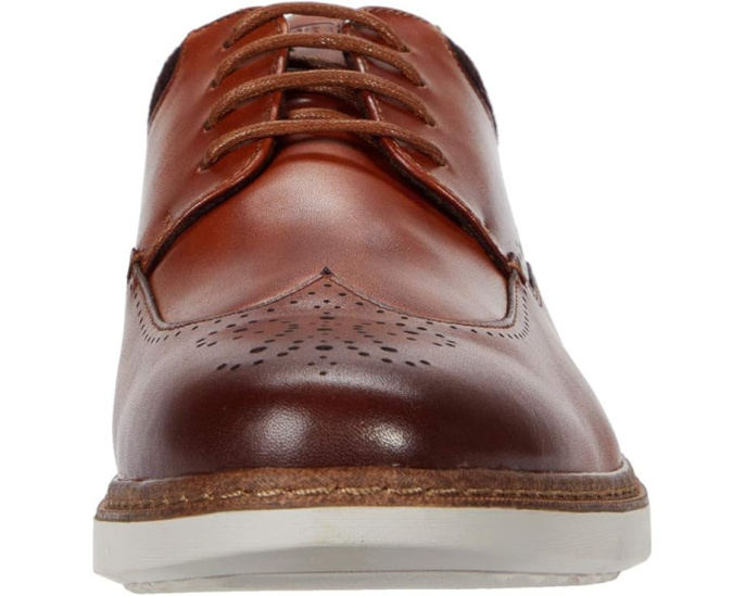 Оксфорды Stacy Adams Synergy Wing Tip с контрастной строчкой