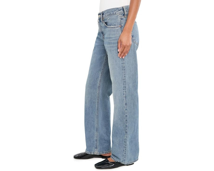 Джинсы Low Rise Loose в стиле Solstice Madewell