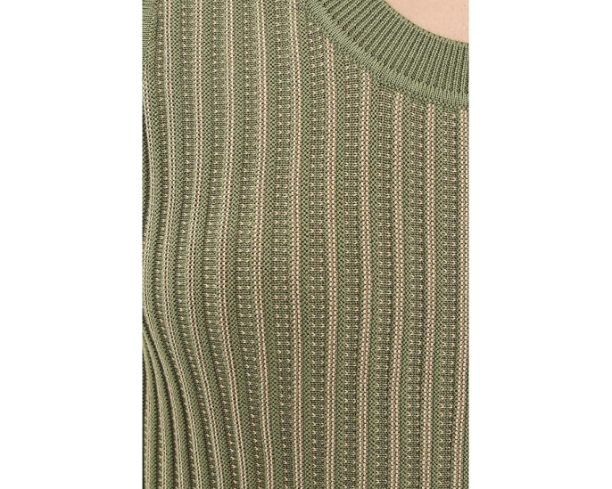 Varley топ Aldcroft Stitch Knit Tank трикотажный зеленый