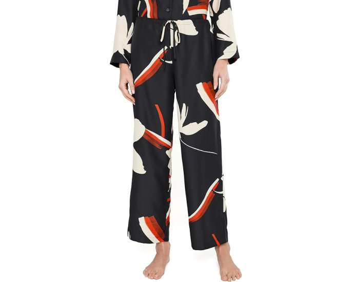 Natori Пижамный набор Kami Notch Pajama Set черный