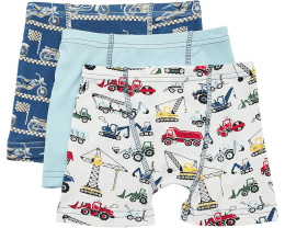 Набор из 3 боксеров для мальчиков Kickee Pants Kids с принтом и влагоотводящими свойствами