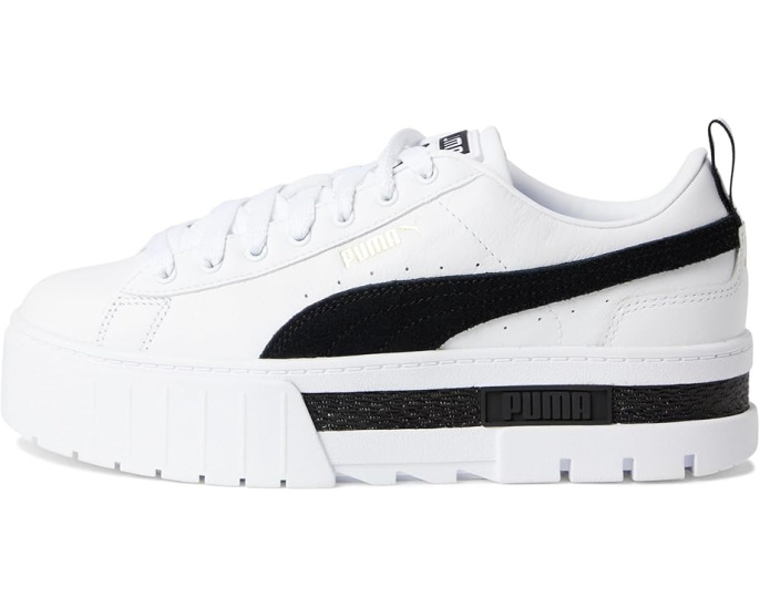 Кроссовки Puma Mayze из комбинированных материалов с петлей на пятке