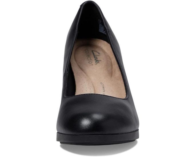 Туфли Clarks Bayla Skip на устойчивом каблуке с миндалевидным носком