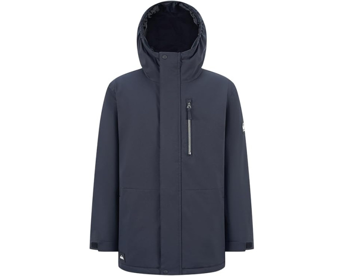 Куртка Quiksilver Kids Mission Solid с утеплителем WarmFlight и водонепроницаемая
