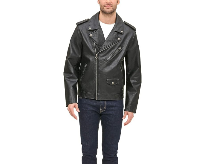 Levi's классическая мотоциклетная куртка из экокожи