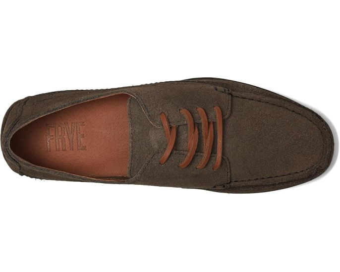 Frye Mason Field Moc мокасины из зерненой кожи с ручной строчкой