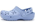 Детские кроксы Crocs Classic с цветочным ажурным дизайном для малышей