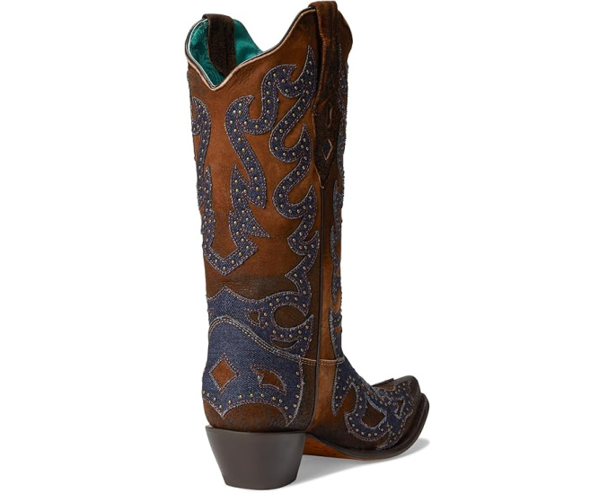 Corral Boots ботинки Z5283 с вышивкой деним и заклепками