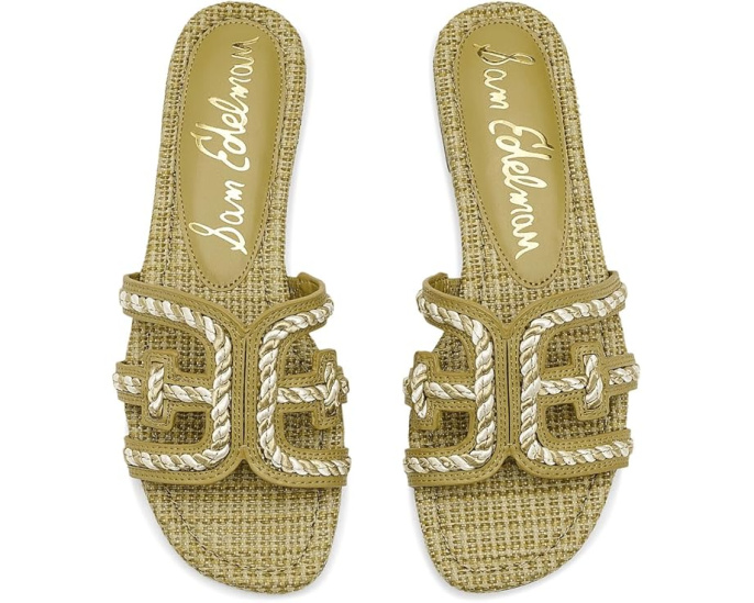 Сандалии Sam Edelman Bay Twist с перекрученными ремешками и открытым носком