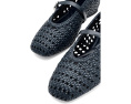 Балетки rag & bone Spire Mary Jane из полиуретана с регулируемой пряжкой