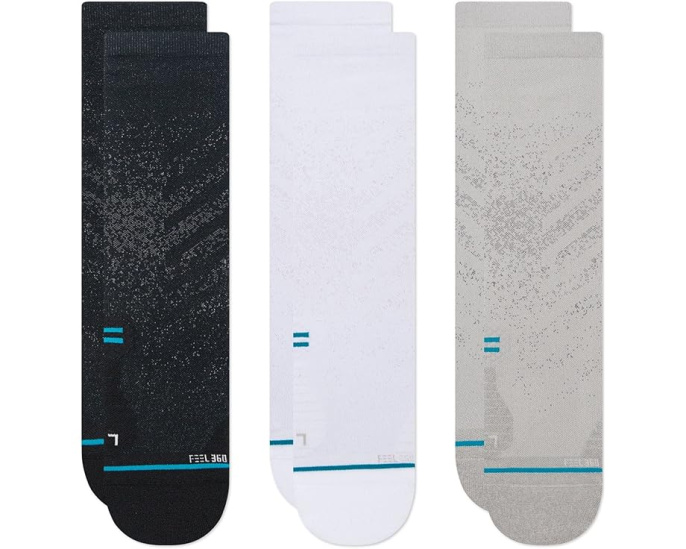 Stance носки Run Light Crew 3-Pack с ультралегкой амортизацией