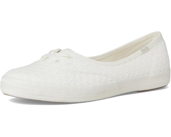 Keds The Mini балетки с люверсами в виде маргариток и резиновой подошвой