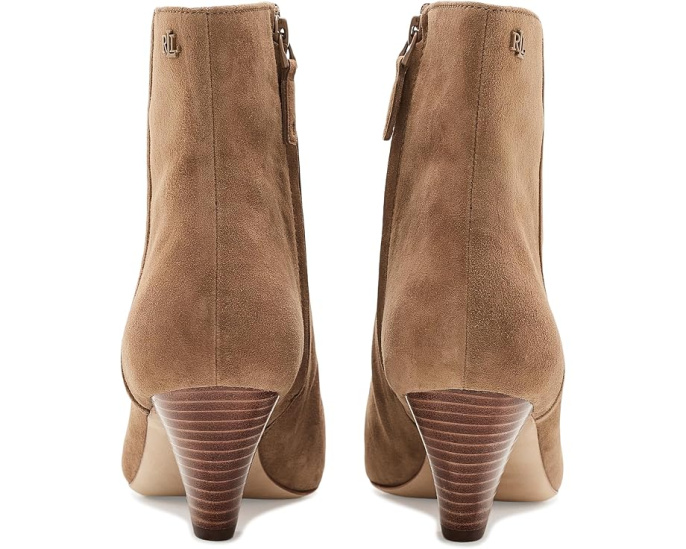 Emersyn Suede Bootie Heels