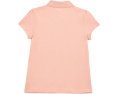 Детское поло Lacoste с воротником фестончиком Scallop Collar Polo