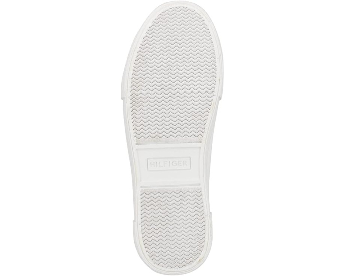 Кроссовки Andrei Tommy Hilfiger из кожи и текстиля с круглым носком