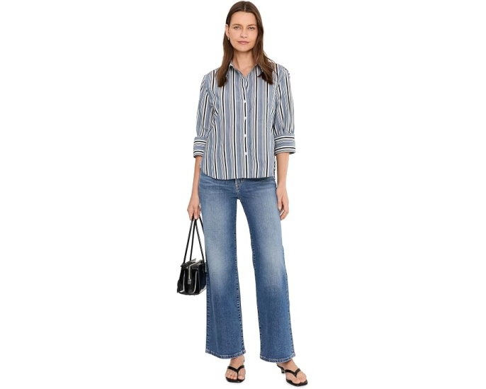 Джинсы Madewell Wide Leg свободного кроя Sunnyside
