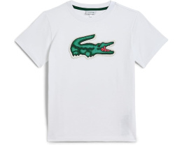Футболка Lacoste Puff с принтом крокодила